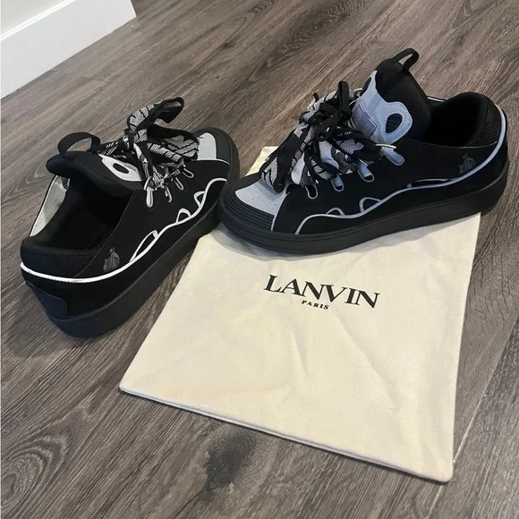 Lanvin | Shoes | Lanvins Curb Sneaker Reflective | Poshmark